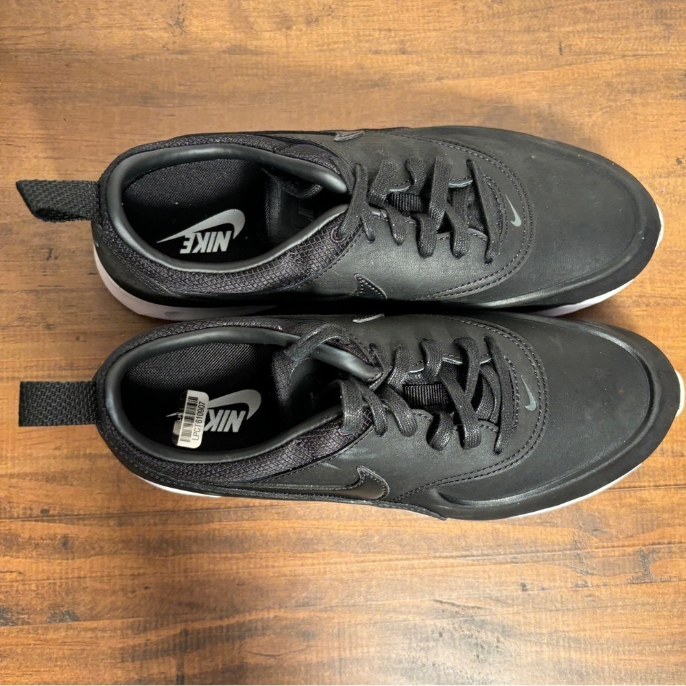 Nike Air Max Thea Premium Women's Shoes Sneakers Size 8 Black White FJ9303-007 - Picture 4 of 7